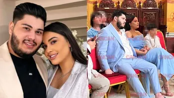 Betty Salam, Roberto și micuțul Matthias, apariție spectaculoasă la nunta lui Dani Stoian. S-au asortat toți!