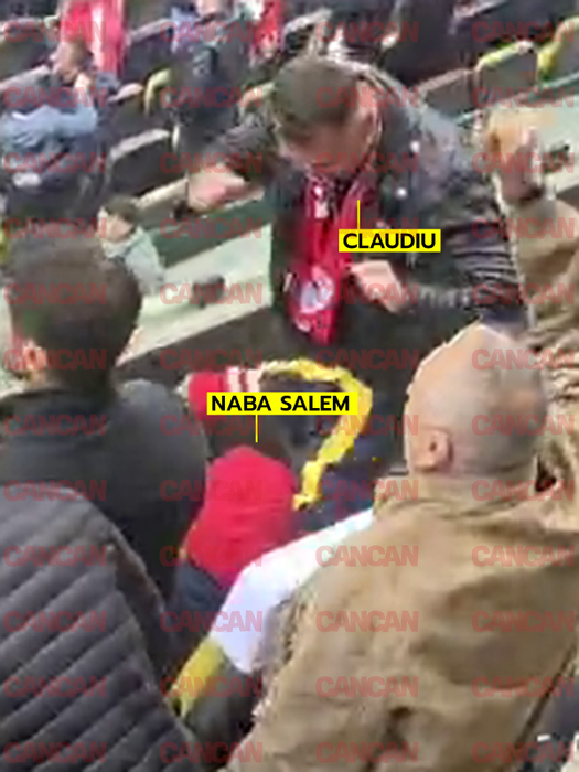Naba, date la meci cu un fost concurent de la Insula Iubirii. Cei doi au sărbătorit victoria „câinilor” de pe Arena Națională