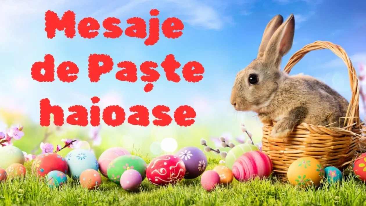 Mesaje de Paște haioase: Iepurași amuzanți și urări cu umor pentru prieteni și colegi