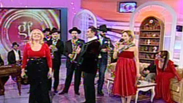 Gabi Firea, intr-o rochie rosie si cu tocuri inalte la emisiune! Prezentatoarea nu mai are mult si naste!