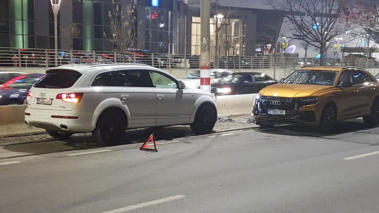 Înainte de party, Cătălin Botezatu și-a șifonat grav Q8-ul