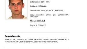 Dumitru Marian Gagiu, tânărul dispărut în valurile Mării Negre în 2019, nu a fost nici până acum găsit. În prezent este căutat de Poliția Română