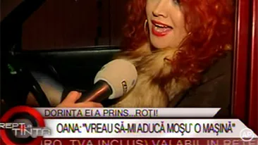 VIDEO Uite ce reactie a avut Oana Lis cand sotul ei i-a daruit un bolid ceausist! Viorele, Bentley nu mai aveau?