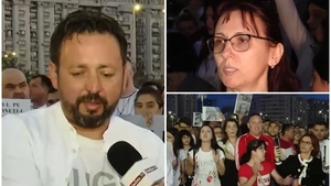 Scene cutremurătoare la protestul pentru nenorocirea de la 2 Mai! Părinţilor lui Sebi li s-a făcut rău