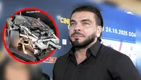 Joseph Adam, aproape de dezastru! Lamborghini-ul s-a făcut praf, dar a scăpat ca prin minune!