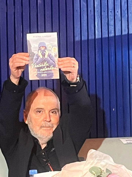 Eugen Cristea, la lansarea cărții Marinei Almășan