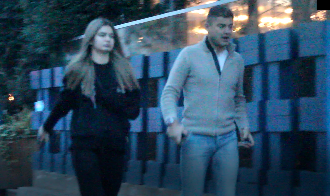 Cristian Boureanu și fiica lui, Ioana, au plecat cu decapotabila la restaurant (Sursa foto: CANCAN.RO)