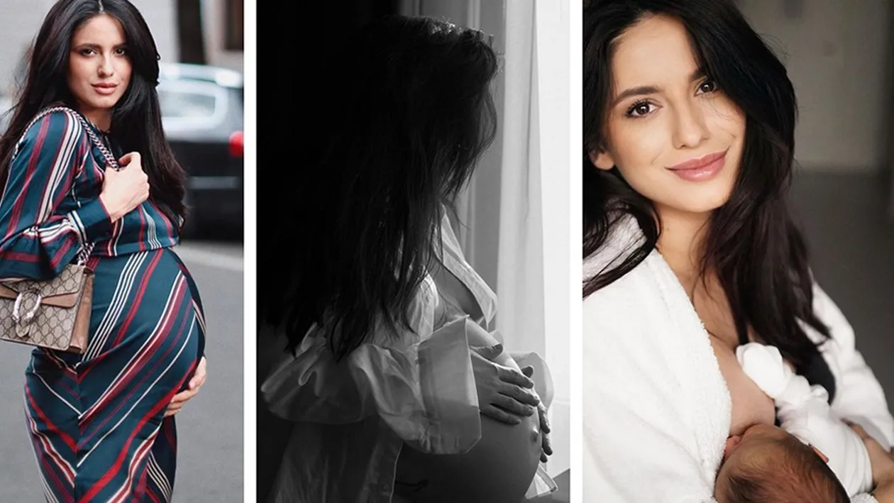 Fabulos! Cum arată abdomenul bloggeriței Ioana Grama la doar 12 zile după ce a născut