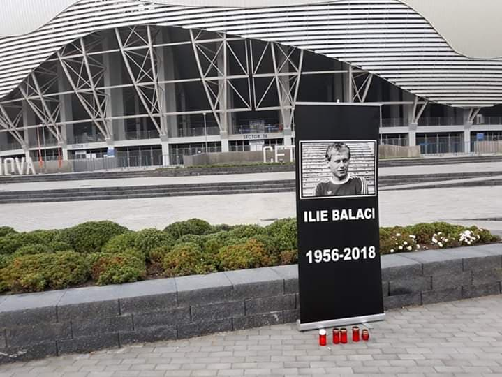 Stadionul ”Ion Oblemenco” din Craiova, după moartea lui Ilie Balaci