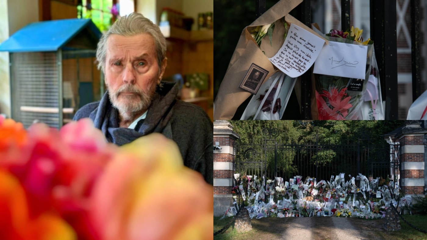 Marea iubire a lui Alain Delon a venit să-și ia rămas bun. Este singura femeie care l-a părăsit