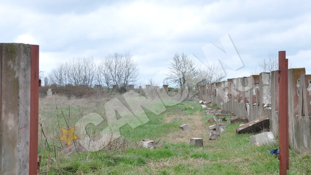 Au furat gardul cimitirului!