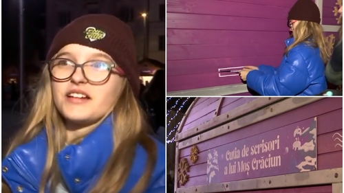 Scrisoarea emoționantă a unei fetițe din Cluj pentru Moș Crăciun. Carla speră la un miracol: „Să prindă încă un Crăciun, anul viitor”