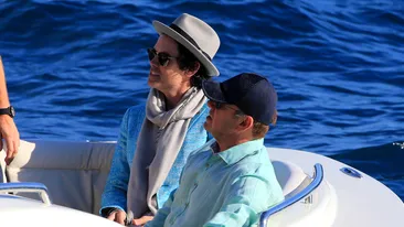 Actorul KEVIN SPACEY, cu barca la Festivalul de la Cannes! Imagini inedite cu nemilosul din ''House of cards'' 