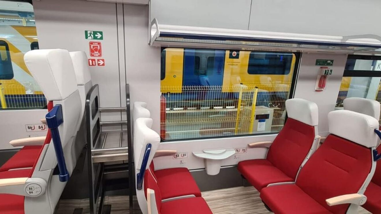 Cum arată trenul nou-nouț cumpărat de CFR. România importă o garnitură de la „țiplă” după 20 de ani de pauză