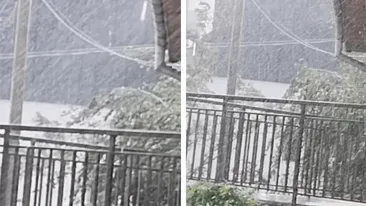 Cod galben de furtuni în România. Zonele în care grindina cade deja, avertisment meteo ANM