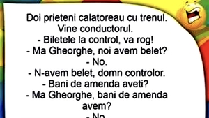 Bancul sfârșitului de săptămână | Gheorghe și "nașul" din tren