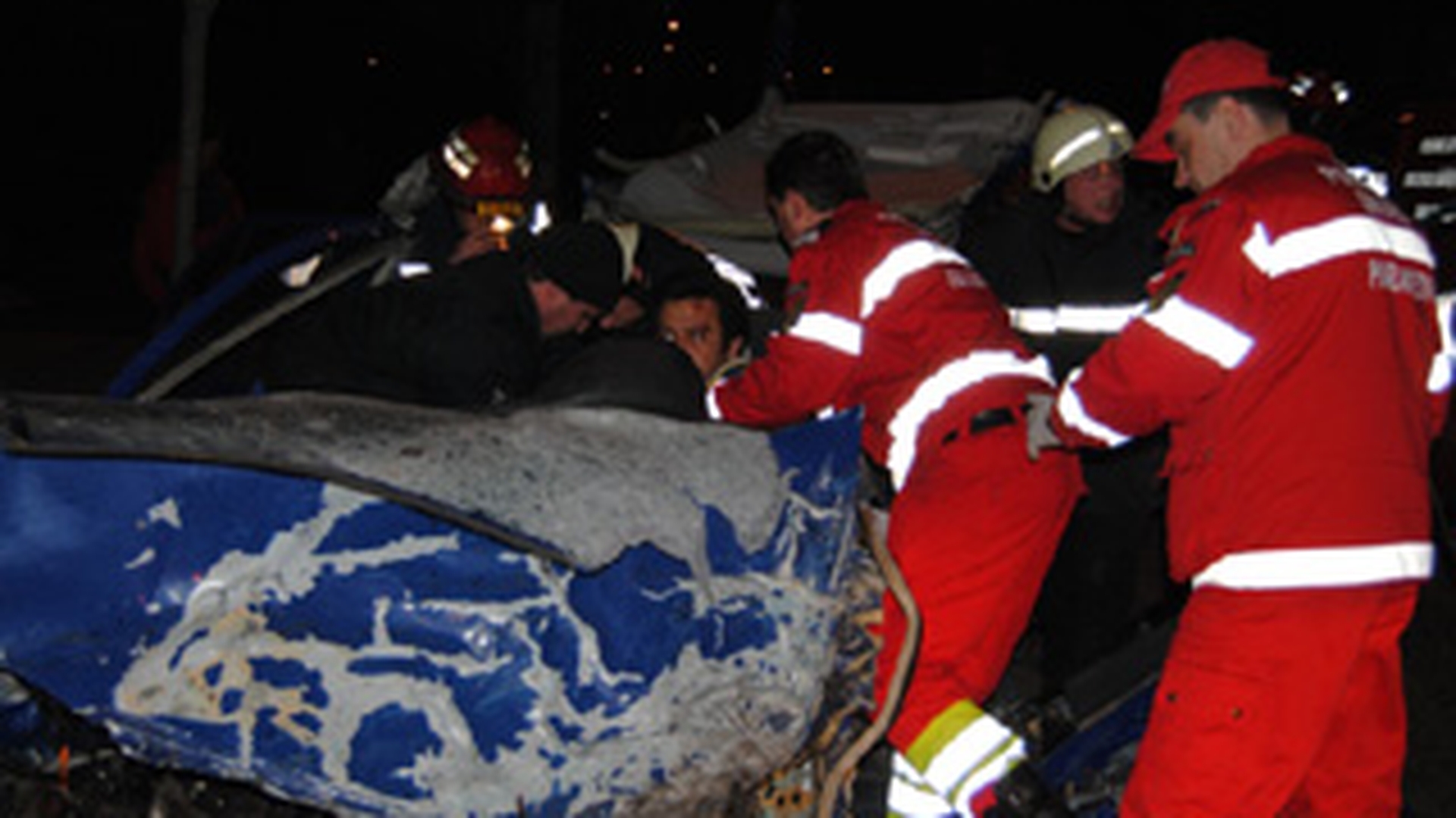 FOTO Fiul "Regelui asfaltului", la un pas sa-si piarda viata, intr-un accident rutier extrem de grav!