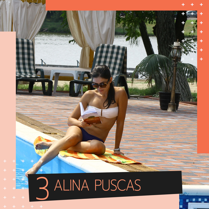 Top 30 vedete care citesc la plajă. Ce poziții surprinzătoare ocupă Alina Ceușan, Corina Caragea, Roxana Ionescu ori Gina Pistol