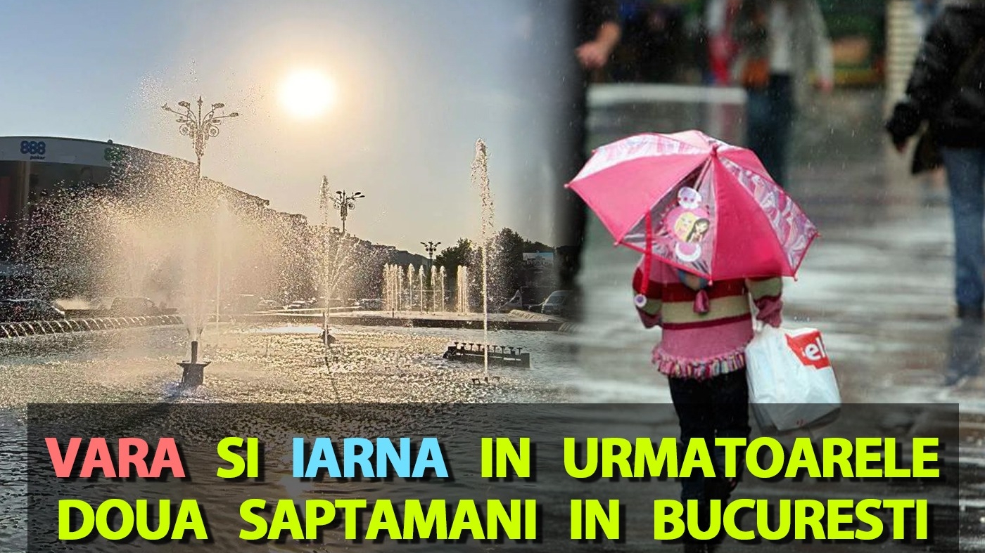Vremea o ia razna în octombrie, în București: Temperaturi de vară și apoi de iarnă în următoarele 2 săptămâni, potrivit meteorologilor Accuweather