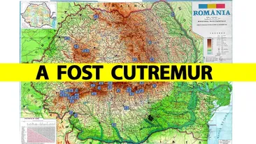 Cutremur mare în România! A fost cel mai puternic din ultima perioadă