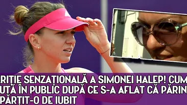 APARITIE SENZATIONALA A SIMONEI HALEP! CUM A FOST VAZUTA IN PUBLIC DUPA CE S-A AFLAT CA PARINTII AU DESPARTIT-O DE IUBIT