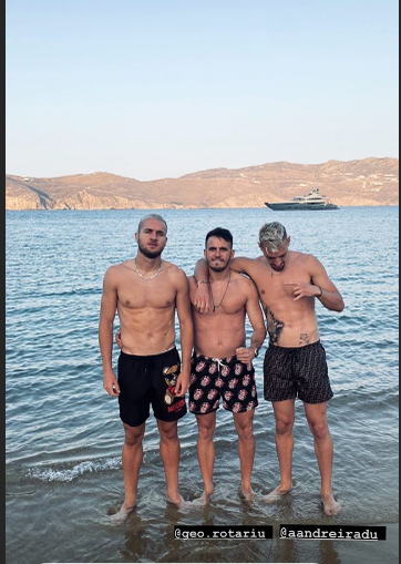 George Pușcaș, petrecere de zile mari la Mykonos, în Grecia