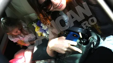 EXCLUSIV Monica Columbeanu s-a intors in tara! A fost asteptata de Irina la aeroport