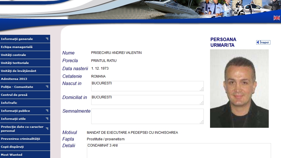 Ce mega-aroganţă tâmpă a făcut Prinţul Andrei Raţiu Poliţiei Române. S-a pozat gen "tovarăş" cu un oficial ONU, în timp ce e urmărit internaţional!