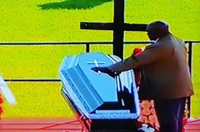 Sicriul lui Ekeng a fost depus, pentru scurt timp, şi pe arena din "Ştefan cel Mare"