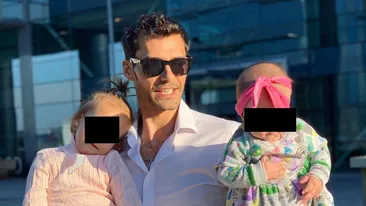 Câte ore petrece George Burcea cu fetițele lui, de fapt. Actorul vrea să ajungă la pace cu Andreea Bălan
