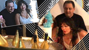 Marian Vanghelie a spart o avere pe o roabă de Armand de Brignac la ziua soției!