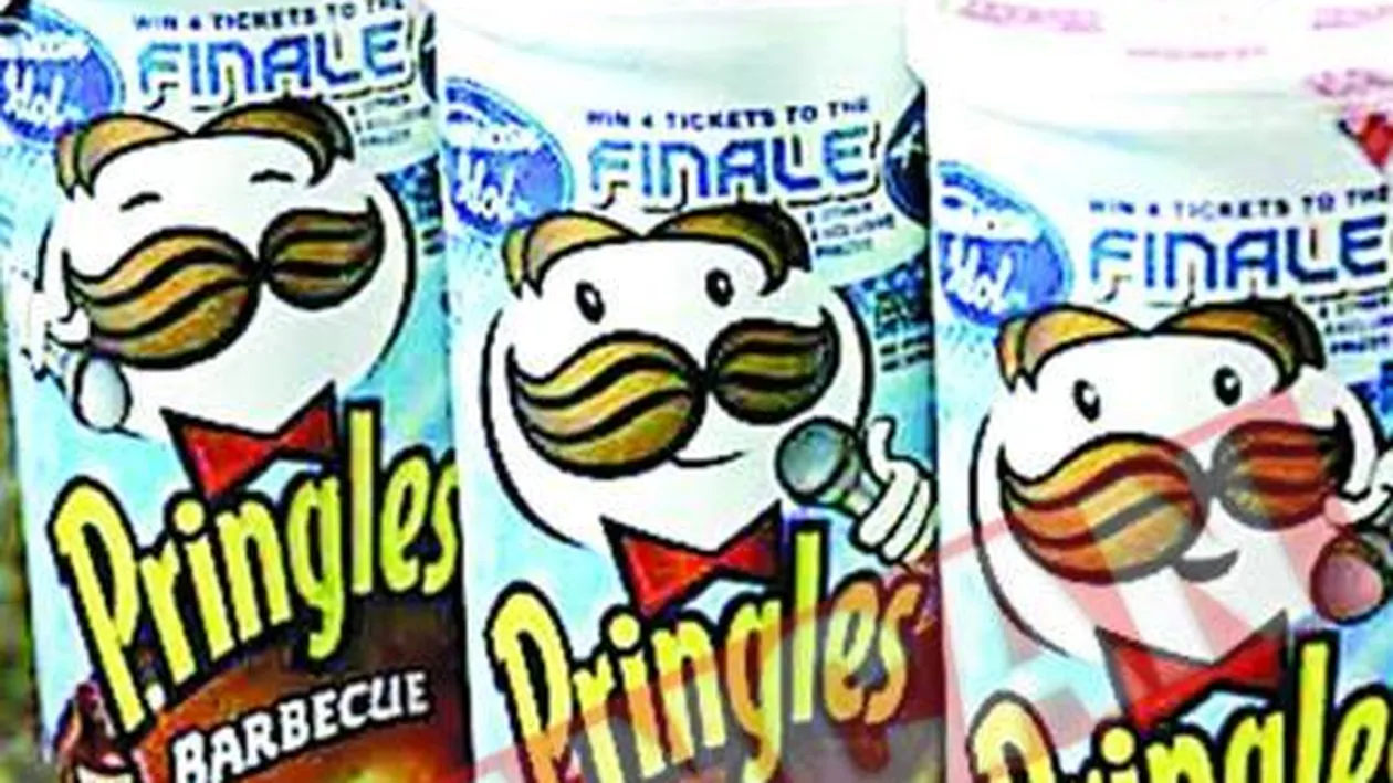 Ingropat intr-o cutie de chipsuri