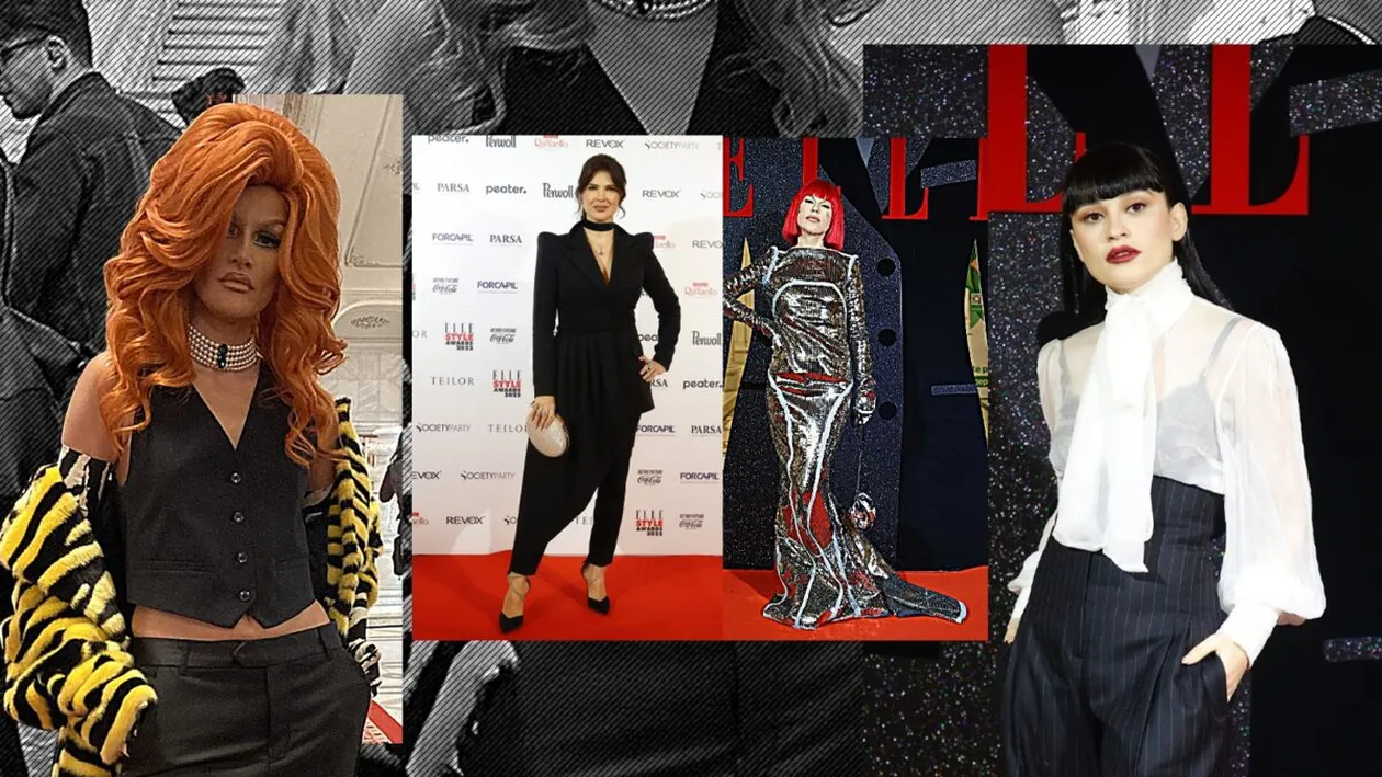 Cele mai excentrice apariții de la ELLE. CANCAN.RO transmite live de la gală și vă prezintă ținutele vedetelor