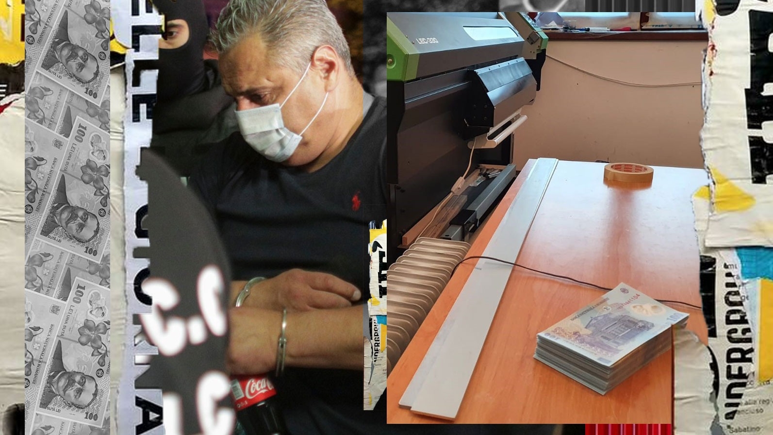Cum a fost prins cel mai mare falsificator de bancnote din plastic. Românul a făcut o singură greșeală...