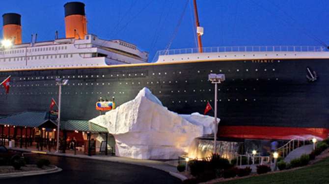 VIDEO 20 de milioane de euro a costat o replica a Titanicului! Vezi aici cum arata muzeul "Titanicul din Tennessee"