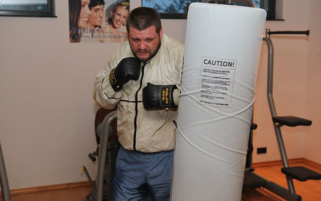 Ciprian Ciocan a început să boxeze de la 9 ani