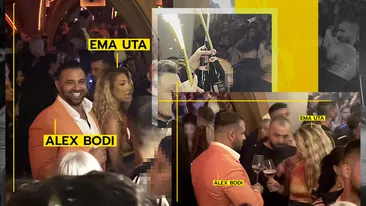 Alex Bodi și Ema Uta, chef faraonic la Breeze, cu “stive” de șampanii și artificii! Primul mega-party până la 4 dimineața, de când s-au împăcat