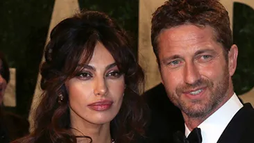 Mădălina Ghenea şi Gerard Butler, cel mai frumos cuplu de la petrecerea dedicată Oscarurilor! Uite cât de bine le stă împreună