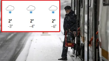 Meteorologii Accuweather anunță 7 zile consecutive de ninsori în București. Pe ce dată vine urgia