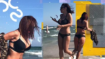 La două săptămâni după episodul ”Vama Veche”,  Andreea Antonescu a revenit pe litoral cu…