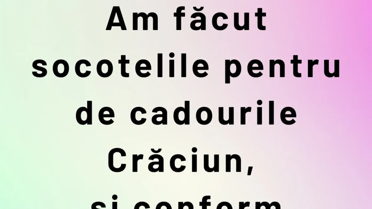 BANCUL ZILEI | Socoteli financiare pentru cadourile de Crăciun