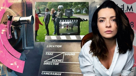 Anca Dinicu, protagonista filmului "Teambuilding", cea mai neobișnuită poveste cu un fan: „Am făcut poza cu ciorba de fasole în gât”