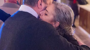 Maia Morgenstern s-a împăcat cu fostul ei soţ după 20 de ani de la divorţ. Se iubesc în serialul ”Sacrificiul” de pe Antena 1