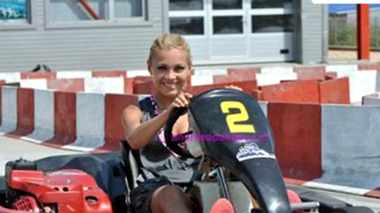 Andreea Patrascu e dependenta de karting: Am fost cucerita de adrenalina pe care ti-o ofera