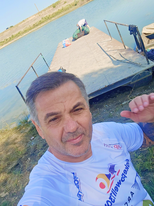 Mihai Badea și legendarul Martin Strel se întrec în Canalul Siderurgic din Călărași! ,,A fost mușcat de piranha, nu vreau să…”