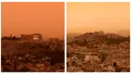Imagini fără precedent din Grecia cu norul saharian! Autoritățile elene au emis alertă de pericol pentru sănătate