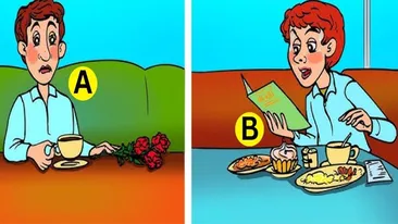 Test de inteligență | Care dintre acești doi clienți nu are bani pentru a-și plăti nota?