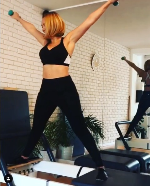 Andreea Esca, filmată în timp ce a făcut un gest interzis după ce a plecat de la antrenament