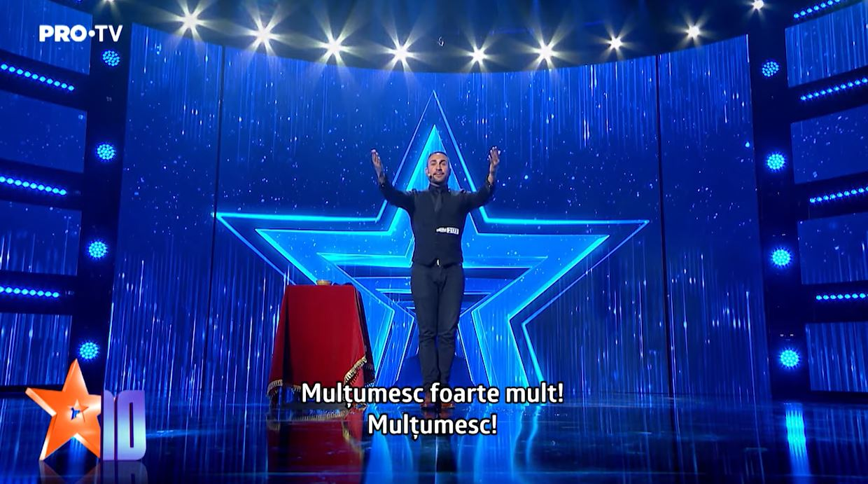 Surpriză! Cine este Ivan, tânărul care a înmulțit vinul la Românii au Talent de la Pro TV