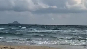 Imaginile groazei! Momentul în care un avion spaniol se prăbușește în mare VIDEO
